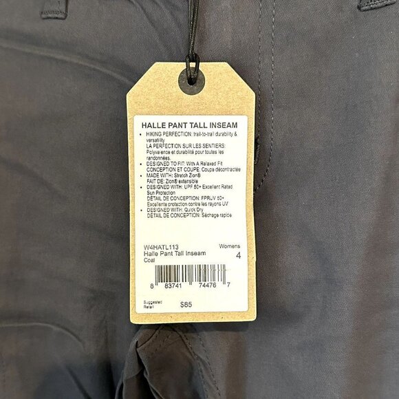NWT Prana Halle Pant Tall Inseam in Coal - Size 4 - Picture 4 of 13